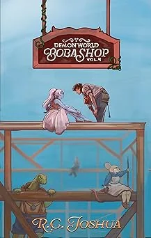 Cover for Demon World Boba Shop Book 4: A Cozy Fantasy Series
