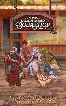 Cover for Demon World Boba Shop Book 5: A Cozy Fantasy Series