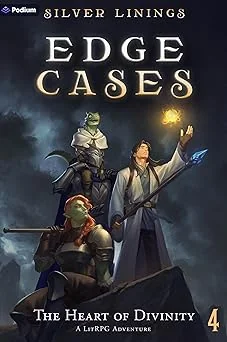 Cover for The Heart of Divinity: A LitRPG Adventure (Edge Cases Book 4)
